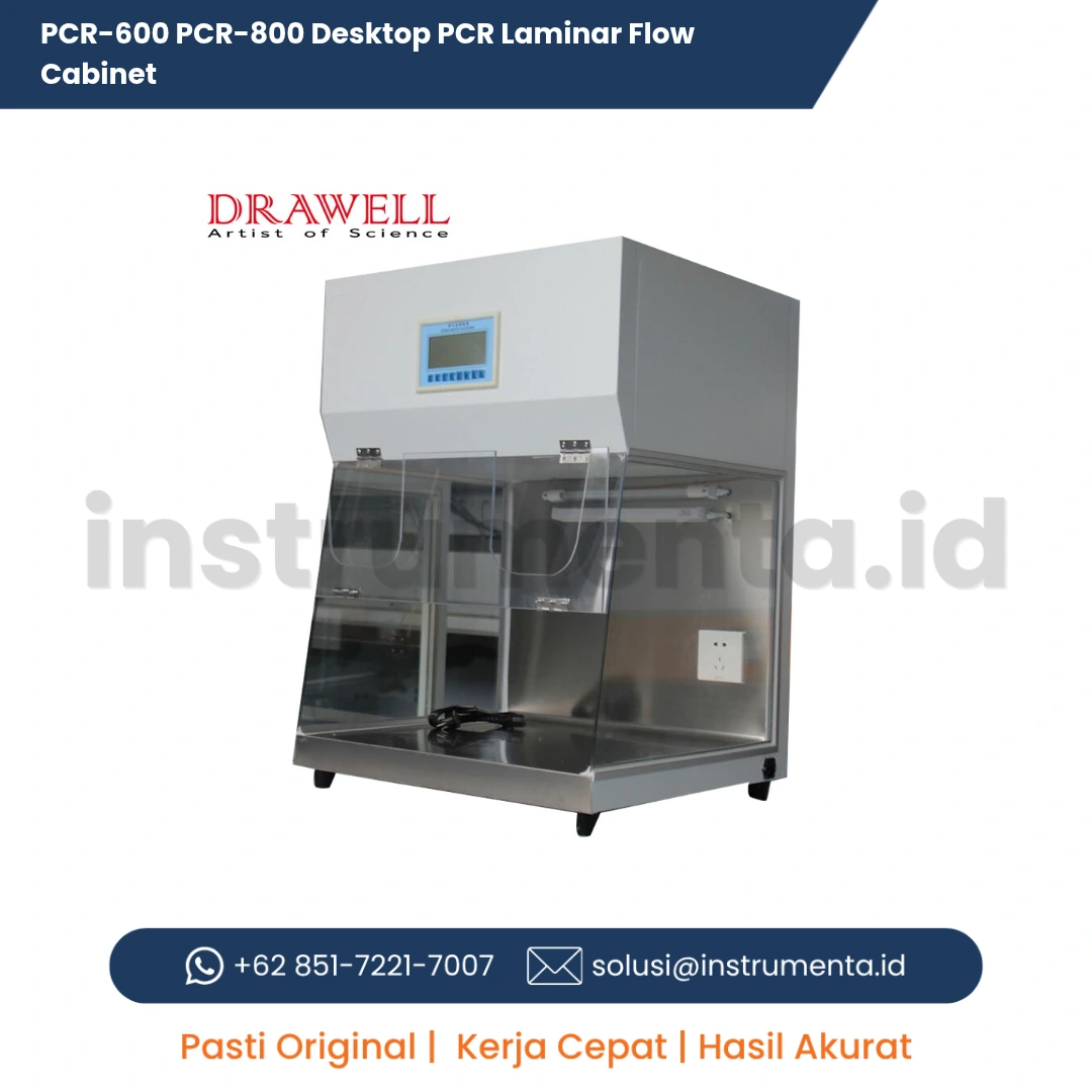 Jual Desktop PCR Laminar Flow Cabinet PCR-600 PCR-800 Distributor Resmi Indonesia Ready Stock